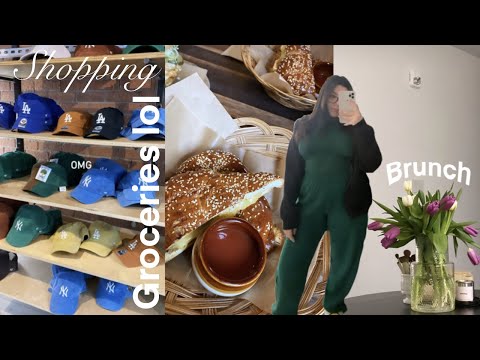 VLOG 44: Brunch, Shopping, Books and Groceries.