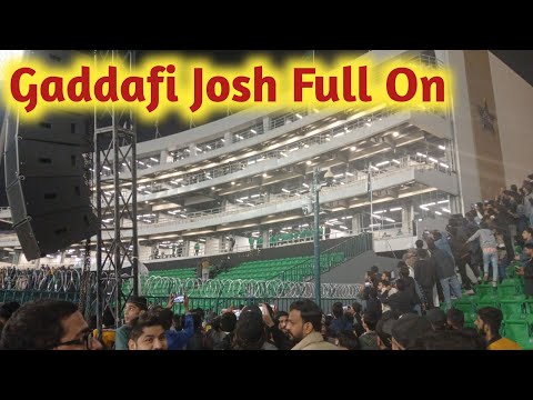 Gaddafi stadium Opening Ceremony Josh Full on | Gaddafi Stadium Renovation today