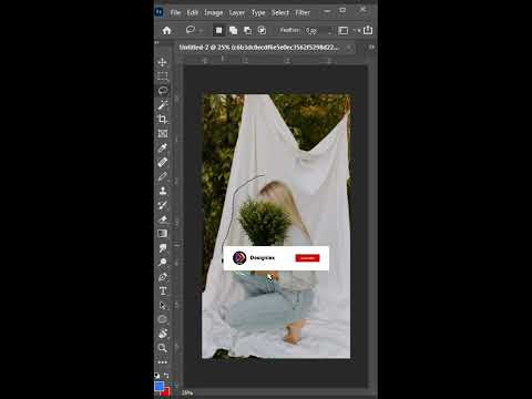 Magic in Photoshop😎| Advanced Photoshop Tutorial | #shortsvideo | MAGIC Trails Effect in Photoshop!