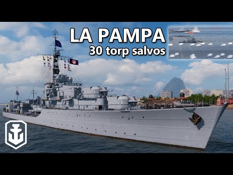 New Tier 10 Destroyer La Pampa