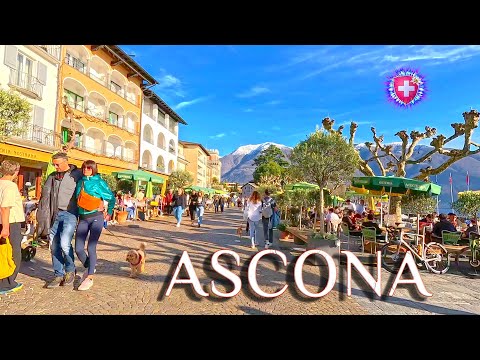 ASCONA SWITZERLAND ✨ Exploring the beauty of Ascona`s Embankment / Lake Maggiore TESSIN