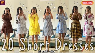 I Found 20 Affordable Short Dresses on Meesho for UNDER ₹500!