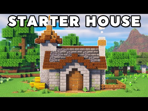 Minecraft: Medieval Starter House Tutorial