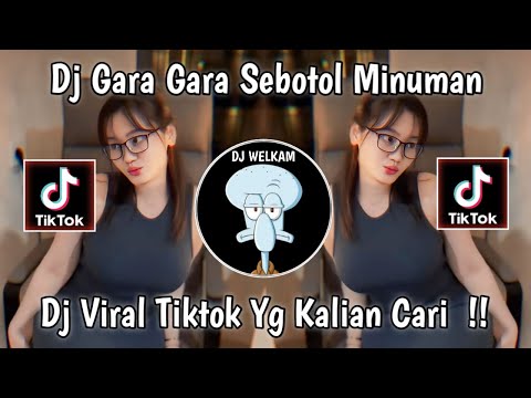 DJ GARA GARA SEBOTOL MINUMAN || DJ VIRAL TIKTOK YANG KALIAN CARI  CARI 2024 !!