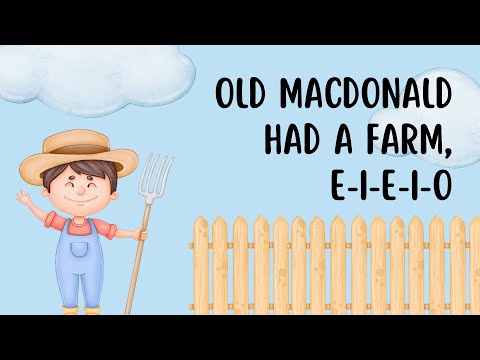 Old MacDonald Had A Farm | Classic Nursery Rhymes for Kids | ElephantRhymes