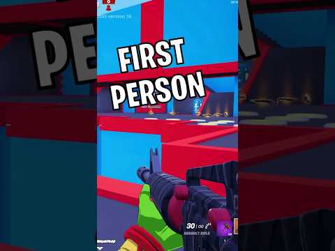 How To Play First Person In Fortnite #shorts