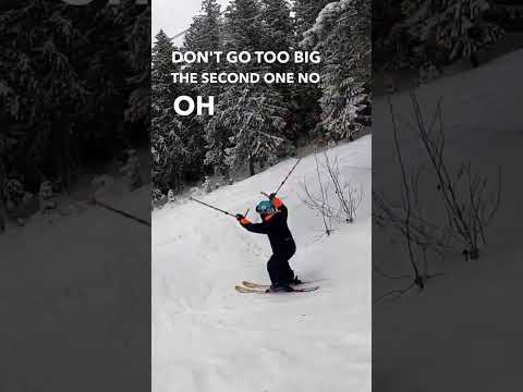 Father-Son Skiing Adventure #skiing #jump #failarmy