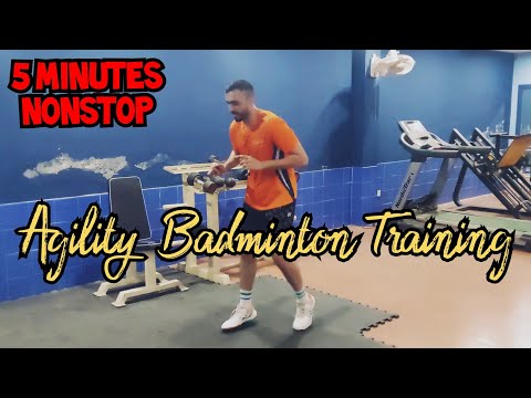 Agility badminton training for PRO Players