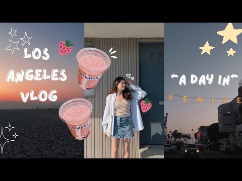 LOS ANGELES UNI VLOG 🌴 rating erewhon, venice beach, shopping, eating, abbot kinney blvd, uni life