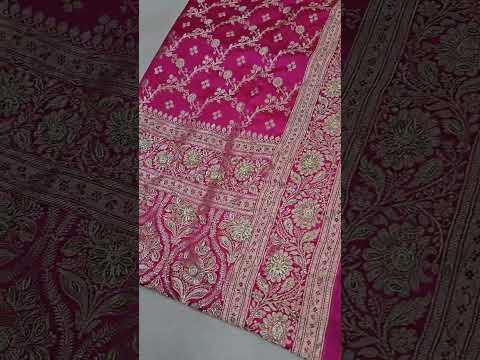 SareeSensations: Banarasi Silk Bridal Saree - An Artisan's Masterpiece