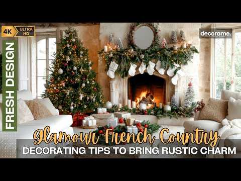 Glamour French Country  Decorating Tips to Bring Rustic Charm & Sophistication Home