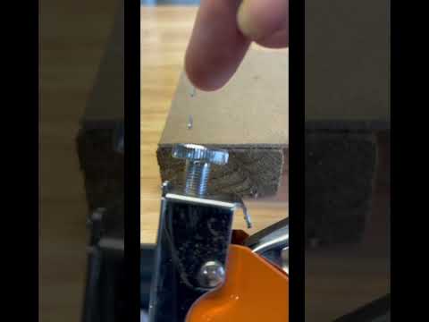 Adjusting your staple gun for maximum efficiency #handyman #tips #tipsandtricks #diy