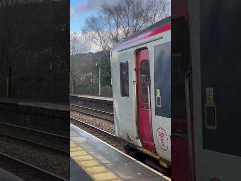 150252 departing Trefforest working 2J24 Cardiff Bay to pentrepiod