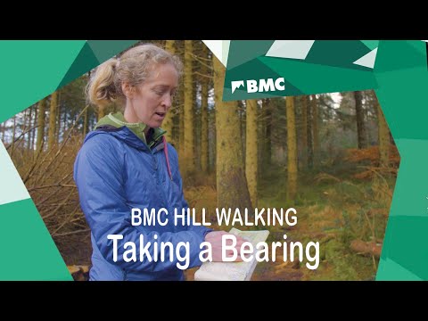 Hill Walking: How to Take a Bearing using your Map and Compass