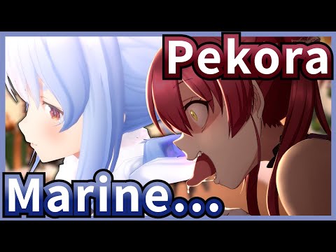 Pekora And Marine Did The Most Lewd Fail In Hololive History 【Hololive / Eng Sub】