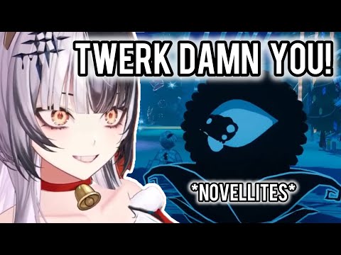 Shiori Forced Her Novellites To TWERK In Her Christmas 3D Stream [Shiori Novella | HoloEN]