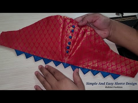 Simple and easy sleeve design | Simple and easy method of stitching