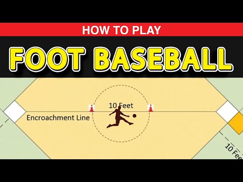 How to Play Foot Baseball? an amalgamation of Baseball and Football.