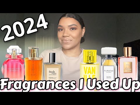 FRAGRANCES I USED UP IN 2024 ￼