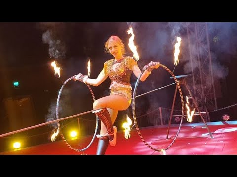 Low Wire Tight Rope Circus Act Event Fire Chair Balance Hire