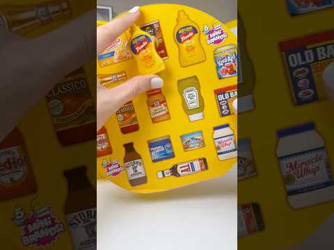 Mini Brands Collector’s Case With 4 Surprise inside #asmr #unboxing #satisfying