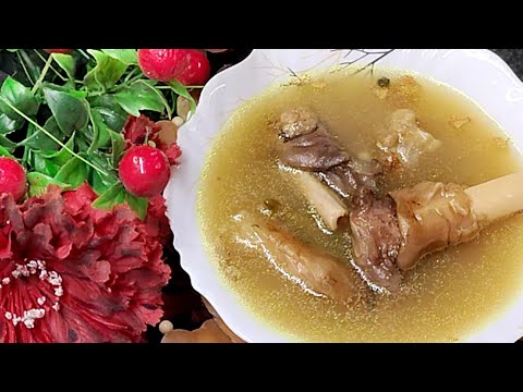 Mutton Paya Soup / Goat Trotters Soup / Winter Special Recipe / The Fatima's Kitchen Recipe