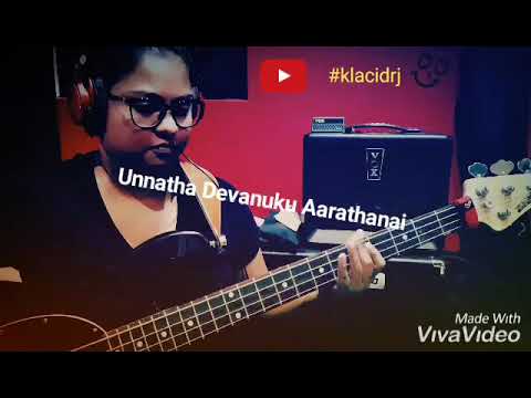 @rachelplaysbass | Bass Cover | Unnatha Devanuku Aarathanai | Rev Alwin Thomas | Ruah Ministries