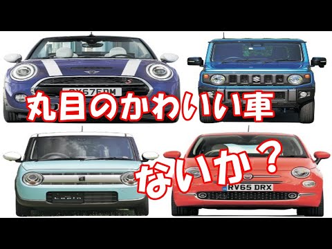 丸目のかわいい車ないか？