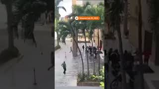 Protesters in Venezuela attack National Guard member