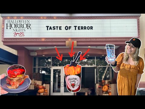 Is Taste of Terror Worth $135? Finding the BEST NEW Halloween Horror Nights 32 Eats