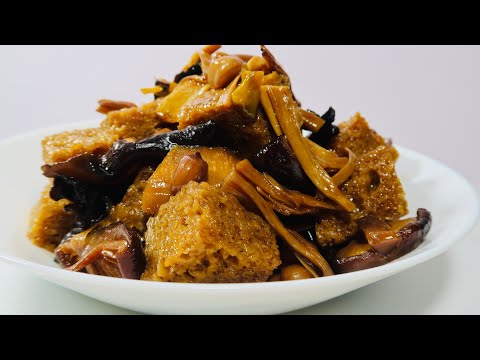 How to make Sixi Gluten Free | Classic Chinese Recipe | Vegetarian Recipe | Easy cook tasty| 四喜烤麸