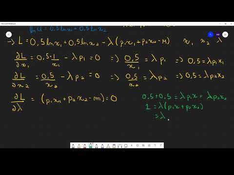 L'optimisation par le multiplicateur de Lagrange