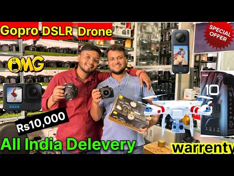 Cheapest Dslr Camera Market In Delhi| Starting Rs.8999| Go Pro Market In Delhi #secondhandcamera