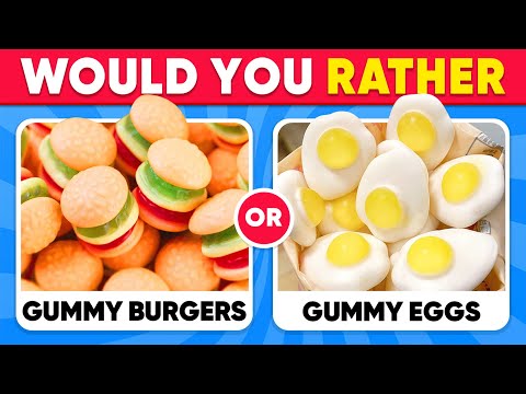 Would You Rather - Gummy Candies Edition 🐾🍬 Quiz Galaxy