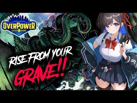 RISE FROM YOUR GRAVE! 90s CCG REBORN! Let's Learn to Play OVERPOWER CCG