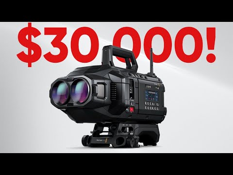 Apple & Blackmagic Partnership - World's 1st Dual 12K Lens Camera!