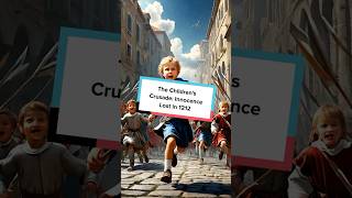 The Children's Crusade: A Tragic Misadventure #shorts #historyfacts