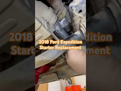 2018 Ford Expedition Starter Replacement #ford #starter #expeditionvehicle #expedition