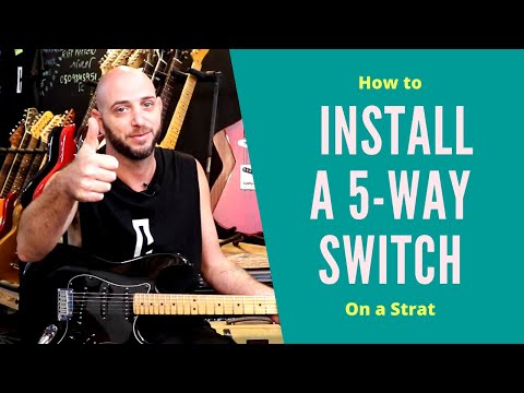 How to Install a 5-Way Stratocaster Switch (full step-by-step installation guide)