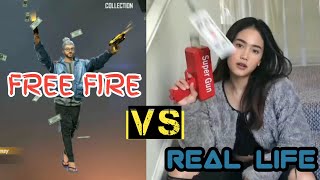 Free Fire emotes in real life.  Free Fire all emotes. Free Fire Free Emote.