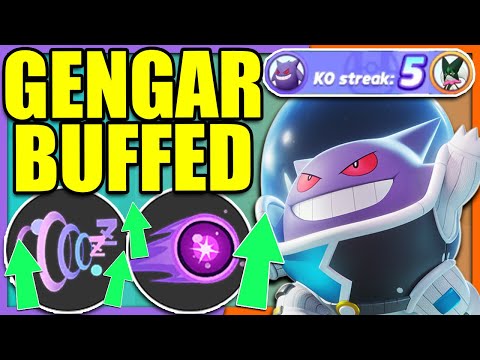 We are so back BUFFED GENGAR is way too SCARY | Pokemon Unite