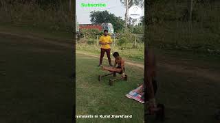 Rural gymnast in Jharkhand || Incredible India || local gymnastics training|| gymnastic talent ||