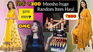 Meesho Huge Random Haul Dresses For Haldi | Cheapest Makeup Items | OMG इतना सस्ता@kbstation22