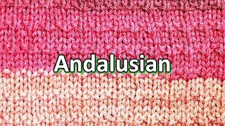 Andalusian Knit Stitch Pattern