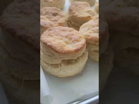 Buttermilk Biscuits for breakfast today! #buttermilkbiscuits #brunchideas #breakfastrecipe #baking