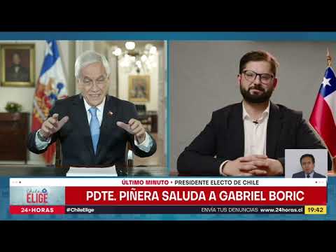 Elecciones en Chile: Piñera felicita a Boric por su triunfo