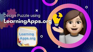 Designing puzzles using LearningApps.org | For Educators | Tutorial | 2022