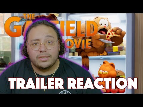 THE GARFIELD MOVIE - Official Trailer REACTION