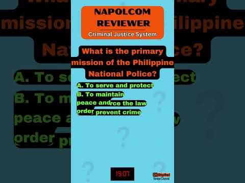 Napolcom Exam Reviewer | Mock Exam - PNP Law and History | Practice Test (29 of 30) 📚🎯