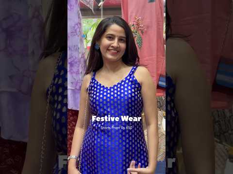 Festive Wear Dresses Starts From 650 Rs #festival #dress #fashion